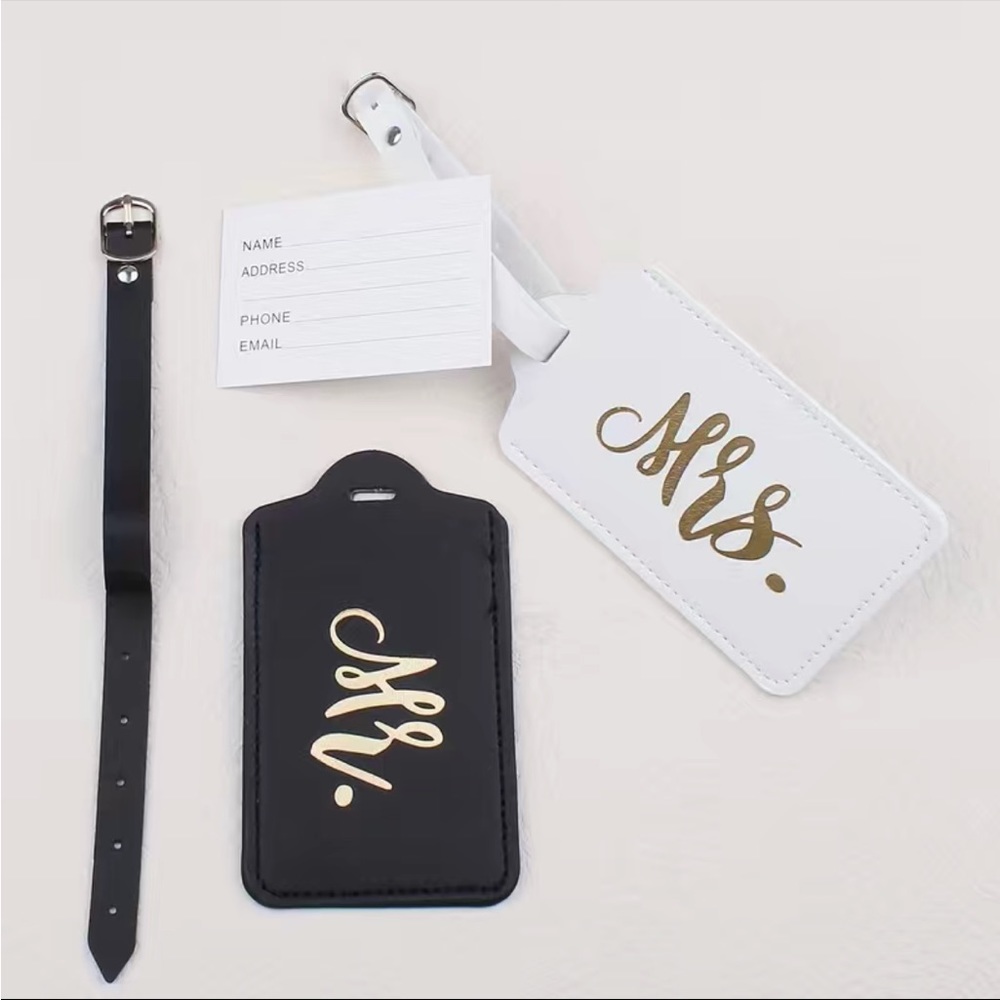 Couples Luggage Tag Set - Picture 4 of 6